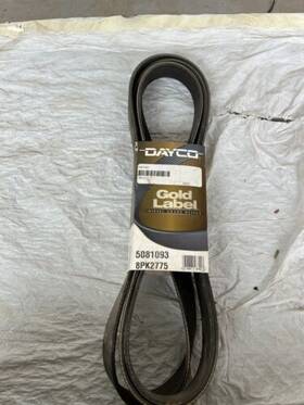 5081093 Dayco 6598 Model Number # 8pk2775 Direct Replacement Belt