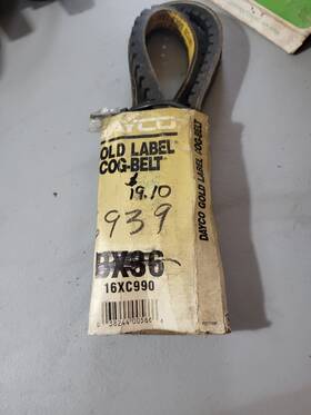 6939 Dayco 6940/bx36 6939/bx36 Industrial/agricultural Belt-new Old Stock
