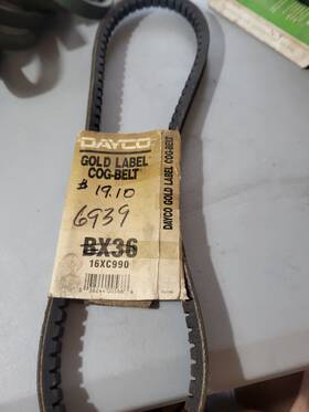 6939 Dayco 6941/bx36 6939/bx36 Industrial/agricultural Belt-new Old Stock