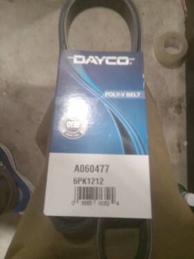 A060477a1 Dayco A060477 Serpentine Belt