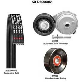 D60960k1 Dayco Serpentine Belt Drive Component Kit