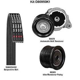D80950k1-ak Dayco Serpentine Belt Drive Component Kit For 2014-2017 Toyota Sequoia