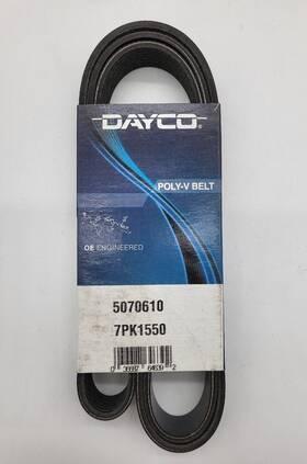 Esp0213 Dayco Epdm Serpentine Belt For 2006-2008 Lexus Is350 Toyota Rav4 2.5l 3.5l Gas 7pk1550