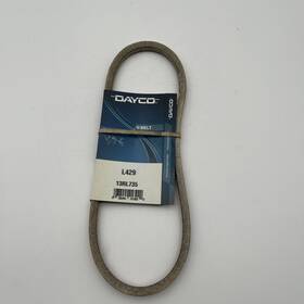 L429 Dayco Premium Utility V-belts 29 Inch Outside Circumference 0.5 Width
