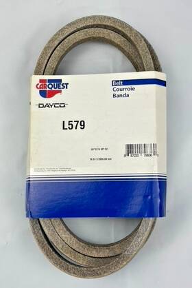 L579 Dayco Gpl Industrial Accessory Drive Belt / Mower Deck 21/32 Inch X 79