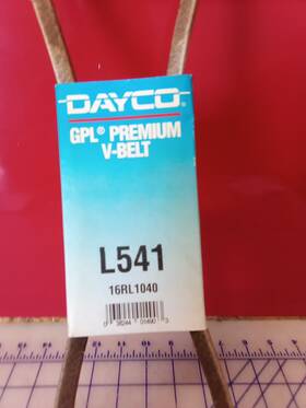 16rl1040 Dayco Rl1040 Glp Premium V-belt L541 And New Old Stock Belts Free Shipping