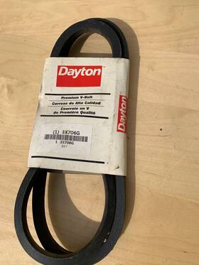 3x706g Dayton Genuine V-belt