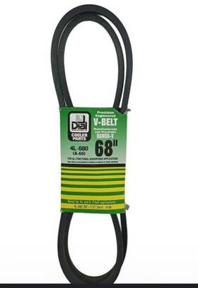 4l-680 Dial 026529656856 Lot Of 7- Manufacturing Cooler Parts V-belt A66 68 Inch #65685