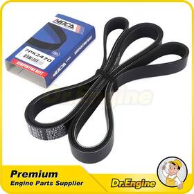Dre06200 Dr. Engine Autoparts Epdm Serpentine Belt 7pk2470 For 92-02 Dodge Ram 1500/2500 Van 3.9l 5.2l 5.9l