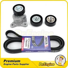 Dre06938 Dr. Engine Autoparts Serpentine Belt Drive Component Kit New Fit Jeep Compass Dodge Caliber Chrysler