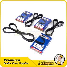 Dre07031 Dr. Engine Autoparts Epdm Drive Belt Kit A/c-power Steering-alternator For 98-04 Toyota Tacoma 2.7l