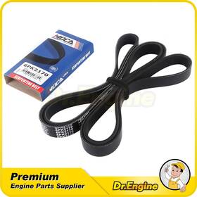 Dre07112 Dr. Engine Autoparts Serpentine Belt For 97-08 Ford Ranger Explorer Mercury Taurus Mazda Mx-5 6pk2170