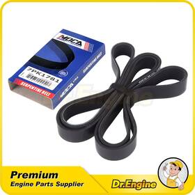 Dre07115 Dr. Engine Autoparts Epdm Serpentine Belt For 03-07 Honda Accord Dx Ex Lx 2.4l Gas Dohc 7pk1781