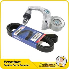 Dre07149 Dr. Engine Autoparts Serpentine Belt Drive Component Kit Fit 2007-2011 Honda Civic 1.8l Sohc