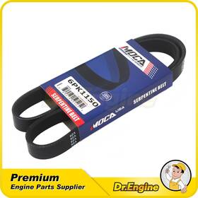 Dre07153 Dr. Engine Autoparts Accessory Drive Belt 6pk1150 Fit 18-22 Toyota Camry Avalon Rav4 2.5l L4