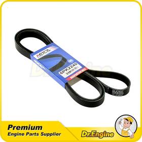 Dre07154 Dr. Engine Autoparts Epdm Serpentine Belt 6pk2240 Fit Ford Gmc Jeep Mazda Toyota Chevrolet Dodge