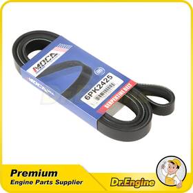 Dre08955 Dr. Engine Autoparts Serpentine Belt 6pk2425 For Chevrolet Silverado Ford Freestar Volvo Xc90 Gmc