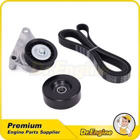 Dre08963 Dr. Engine Autoparts Serpentine Belt Component Kit For Chevrolet Avalanche Silverado Suburban Gmc