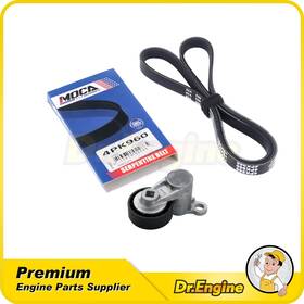 Dre09339 Dr. Engine Autoparts Serpentine Belt Drive Component Kit For Cadillac Chevrolet Gmc Yukon Hummer