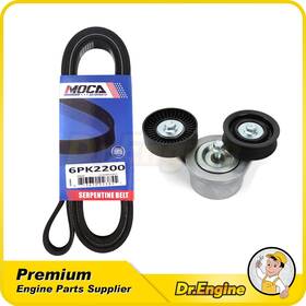 Dre09464 Dr. Engine Autoparts Serpentine Belt Drive Component Kit For 04-06 Jeep Grand Cherokee 2006 Commander