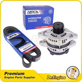 Dre09776 Dr. Engine Autoparts New Alternator And Serpentine Belt For 07-12 Lexus Es350 Rx350 Toyota Avalon 3.5l