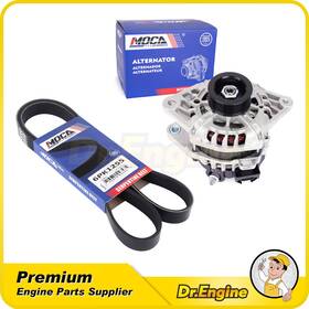 Dre09795 Dr. Engine Autoparts New Alternator Serpentine Belt For 12-17 Hyundai Accent Veloster 12-13 Kia Rio
