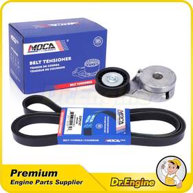 Dre09953 Dr. Engine Autoparts Serpentine Belt Component Kit For Chevrolet Oldsmobile Alero Pontiac Grand Am