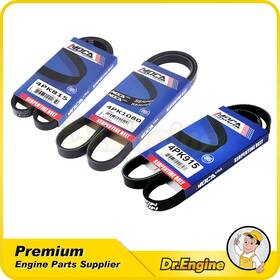Dre10767 Dr. Engine Autoparts 3x Epdm Serpentine Belt 4pk815 4pk915 4pk1080 For 1998 Toyota Paseo Tercel 1.5l