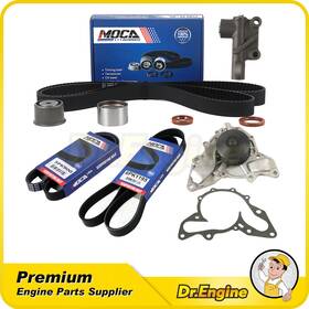 Dre10829 Dr. Engine Autoparts Timing Belt Kit Tensioner Drive Belts Water Pump For Hyundai Xg350 Kia Amanti