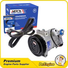 Dr. Engine Autoparts Dre11092 Ac Compressor With Clutch Serpentine Belt For 2017 Jeep Compass 2.4l L4 Co30011c