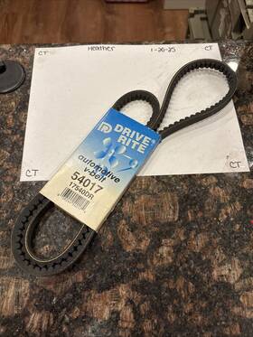 17540dr Drive-rite 54017 Accessory V Belt /