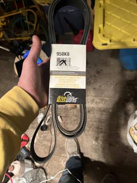 957k8 Drive Works 950kh By Drive. Serpentine Belt