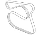 Ds7z-8620-a Ford Genuine Fusion Serpentine