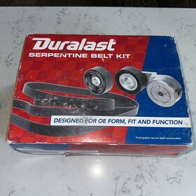 Bk4201 Duralast Serpentine Belt Kit Toyota Lexus See Description For Years New Open Box