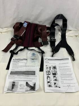 100tm Ez-on Adjustable Vest Medium Model 303z And Strap With Hardware Set