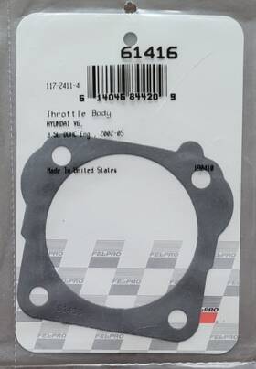 61416 Fel-pro 2 Throttle Body Mounting Gaskets #61416 New