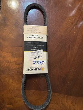 A5109 Flennor Avx10 Made In Germany Air Pump Drive Belt For Mgb 1968-74