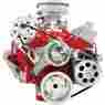 Fm2111pc Billet Specialties Sbc Lwp Serpentine Conversion Kit Black