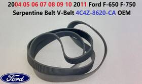 4c4z-8620-ca Ford 2004 05 06 07 08 09 10 2011 F650 F750 Serpentine Belt V-belt