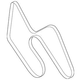 Ar3z-8620-a Ford Genuine Serpentine Belt