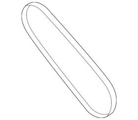 Bt4z-8620-d Ford Genuine Serpentine Belt