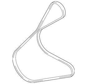 Cv6z-8620-e Ford Genuine Serpentine Belt