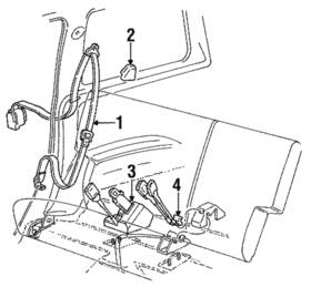 F1tz-78611b69-g Ford Genuine Belt