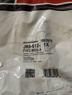 F1fz-8620-a Ford Jk6-612- Genuine Motorcraft V Belt Jk6-612 /