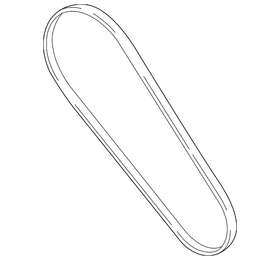 Jx6z-8620-e Ford Genuine Ac Belt