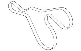 L1mz-8620-e Ford Genuine V Belt