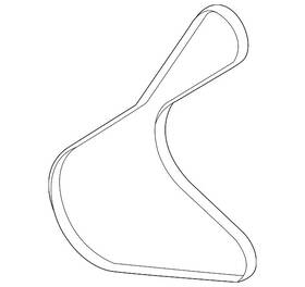 L1mz-8620-g Ford Genuine Serpentine Belt