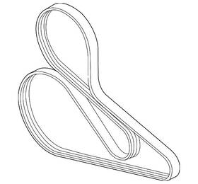 Ford Pr3z-8620-c Genuine Serpentine Belt