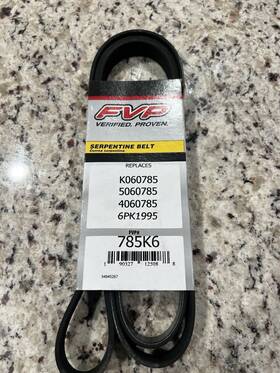 785k6 Fvp 11 28 7527 564 New Serpentine Belt 6pk1995 Fit 2016-17 Cadillac Cts 3.6l Bmw 328i Xdrive