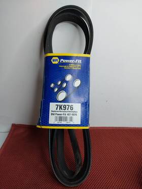 7k976 Gates 029769106709 Napa Power Fit V-ribbed Belt New